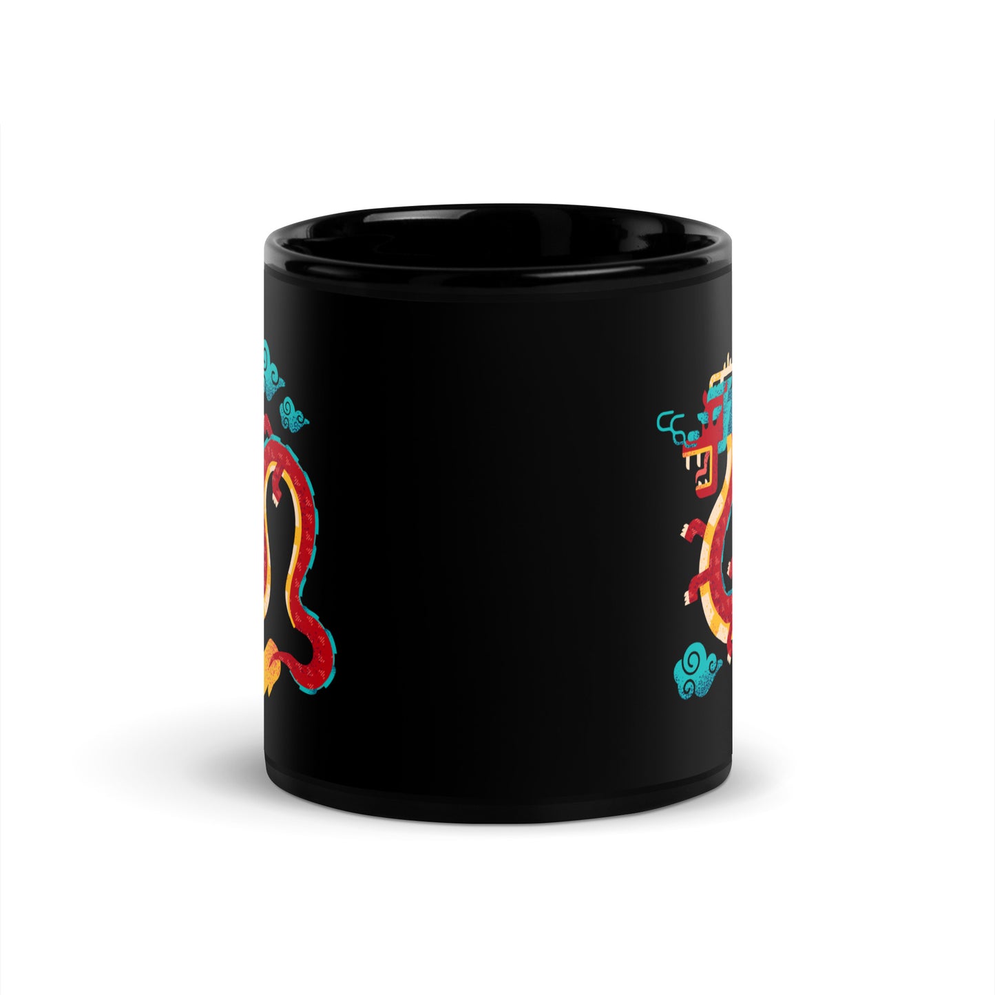 LS Dragon Black Glossy Mug (US Only)