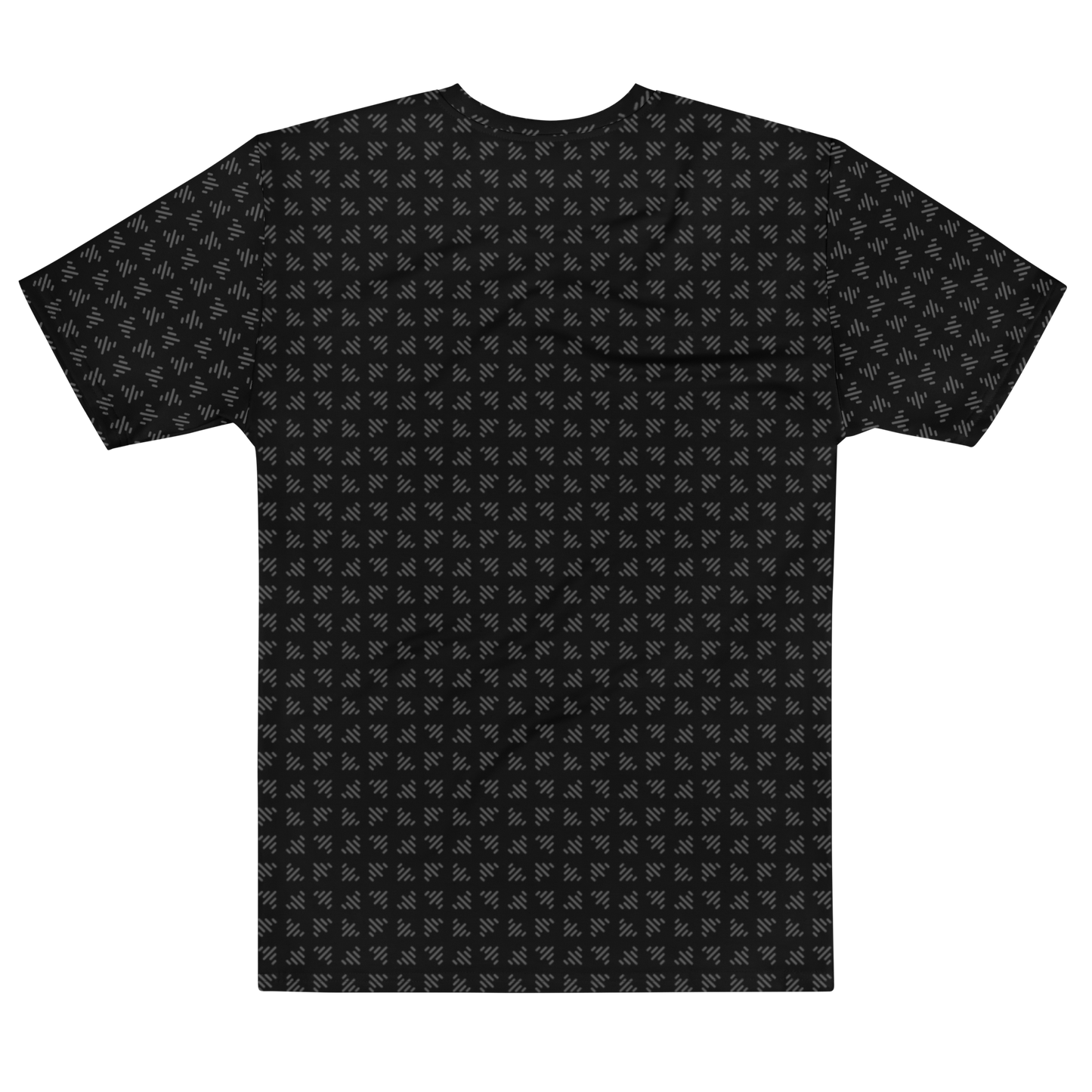 LS Men's Ultra Black Airplane Pattern Tee