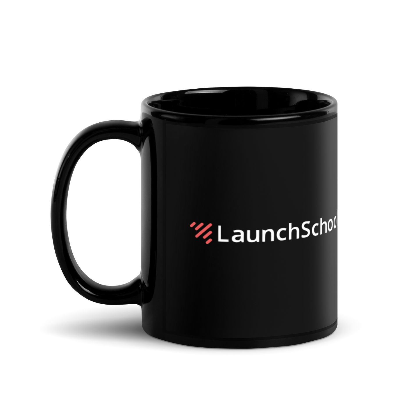 LS Glossy Logo Black Mug (US only)