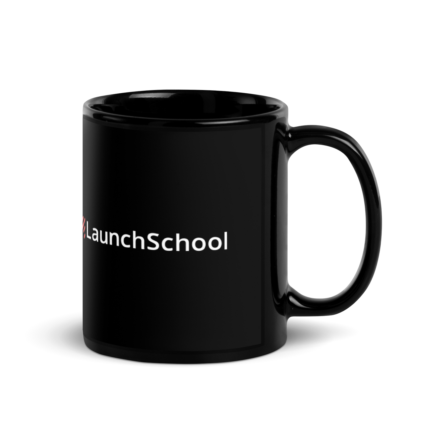 LS Glossy Logo Black Mug (US only)