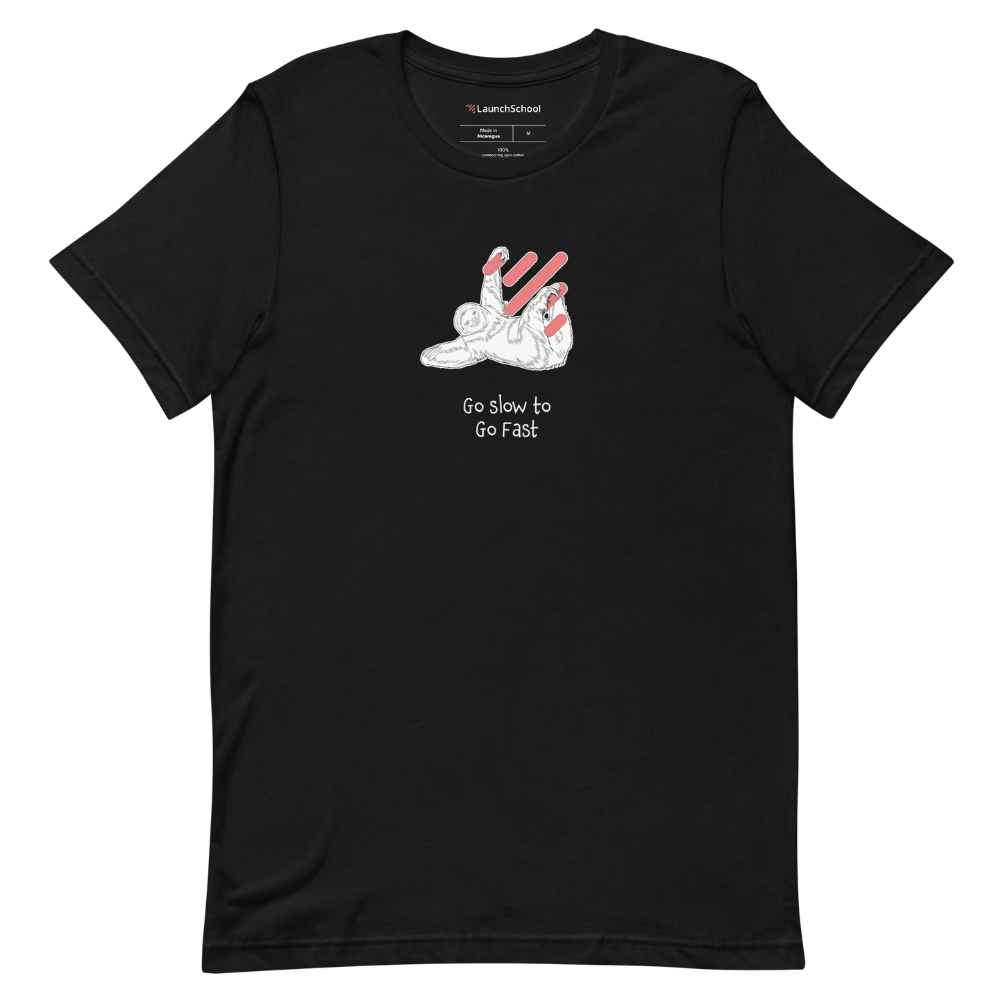 Go Slow Sloth Unisex t-shirt