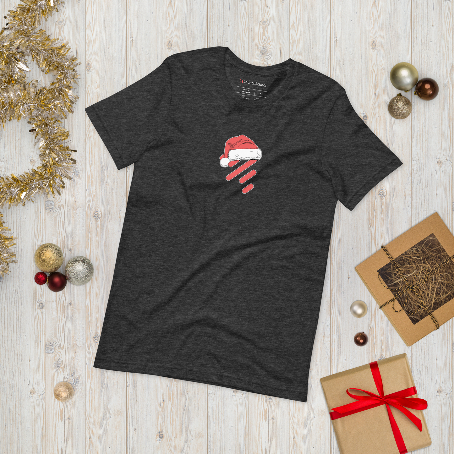 Santa Hat Logo Unisex t-shirt