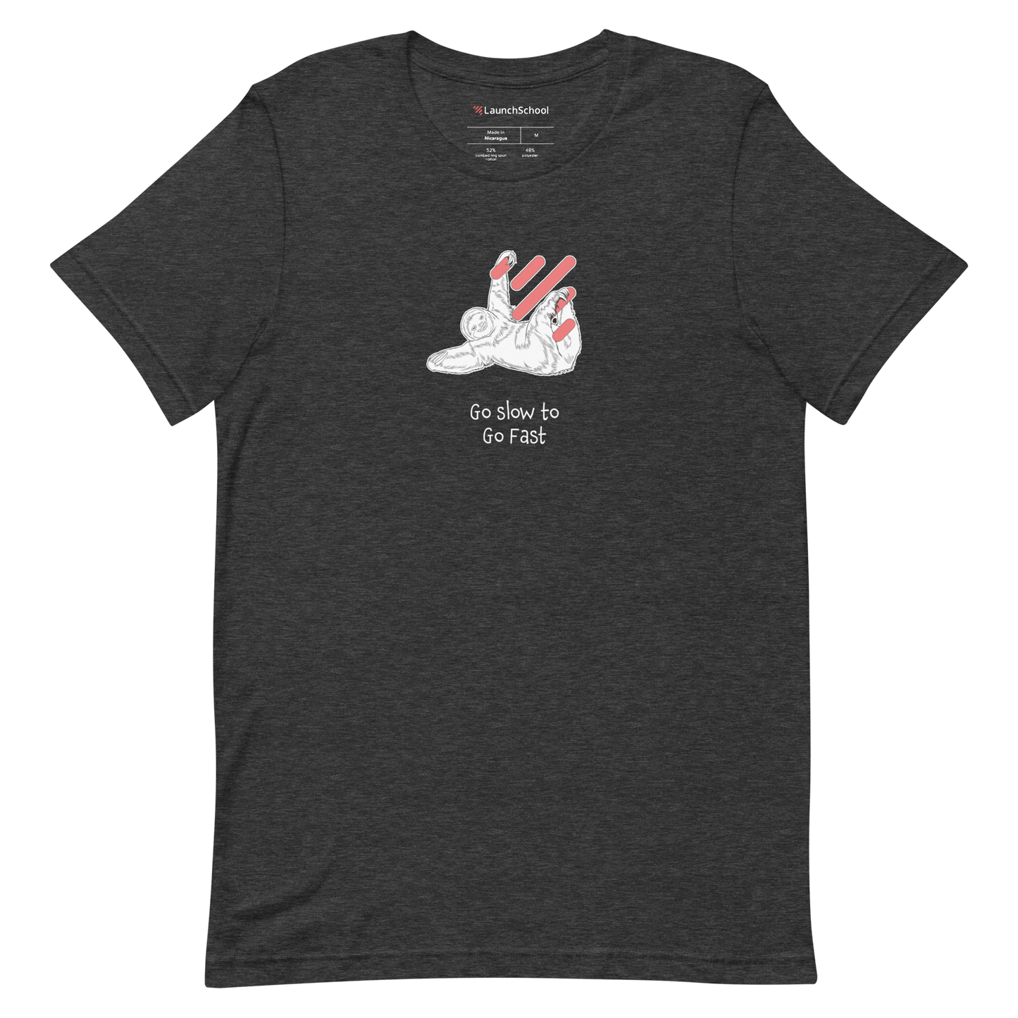 Go Slow Sloth Unisex t-shirt