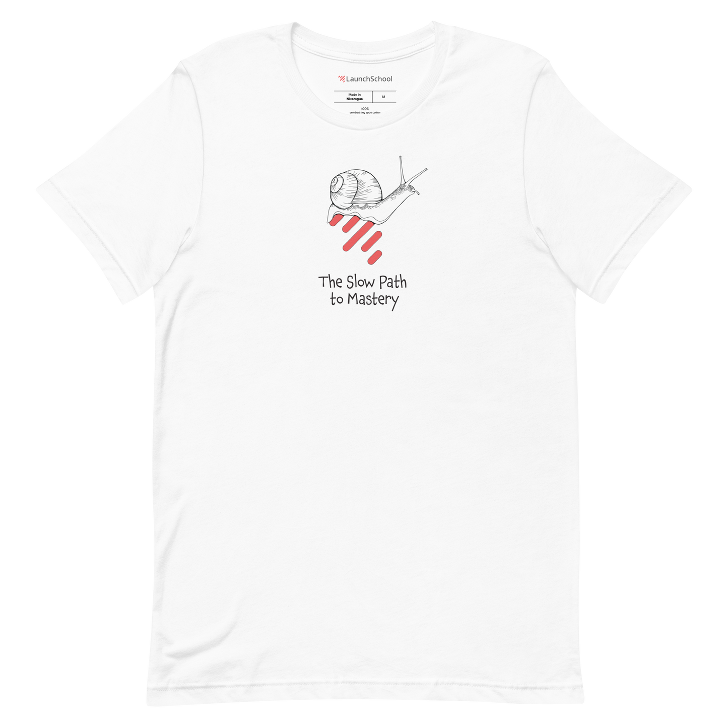 Slow Path to Mastery Snail Unisex t-shirt